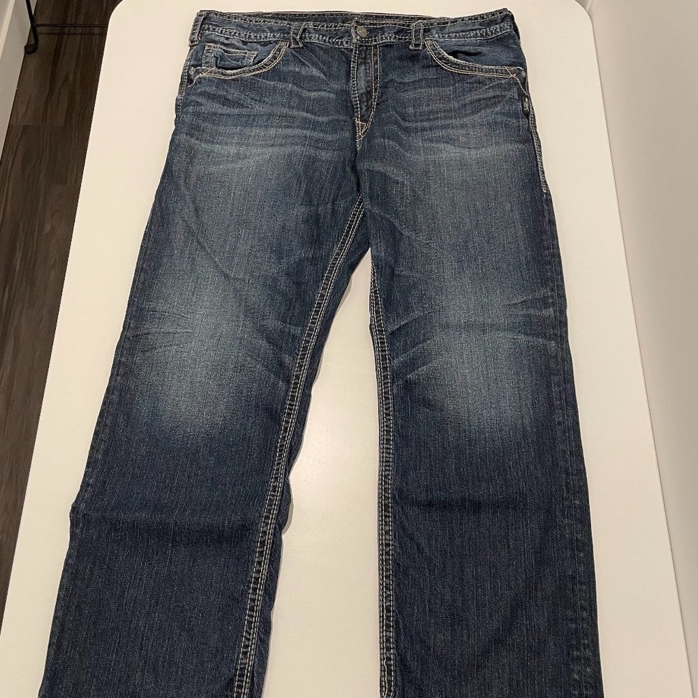Silver Jeans Co GORDIE Size 40 Waist 30 Length Great Condition